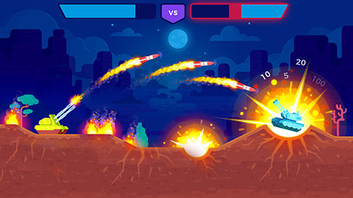 Tank shock - Android game screenshots.