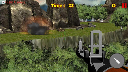Tank shooting: Sniper game - Android game screenshots.