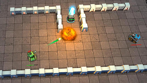 Tank wars - Android game screenshots.