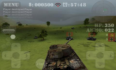 Gameplay of the Tank Fury 3D for Android phone or tablet.