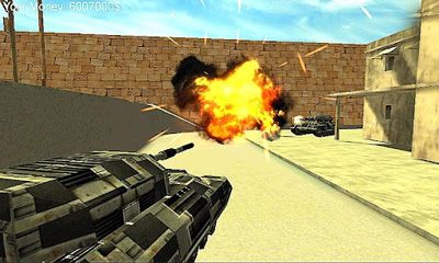 Gameplay of the Tanks Online for Android phone or tablet.