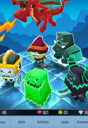 Tap adventure hero - Android game screenshots.