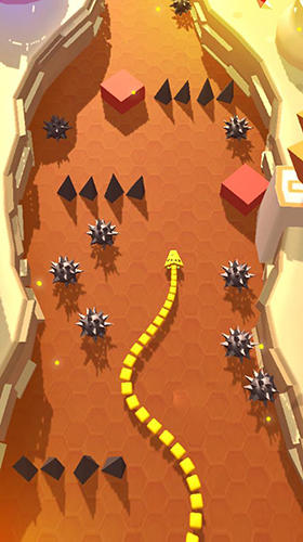 Tap snake - Android game screenshots.