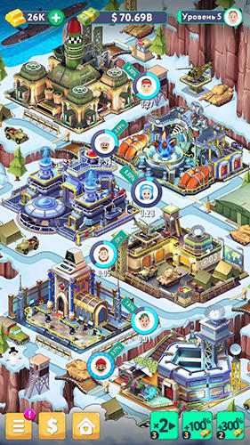 Tap tap capitalist: City idle clicker - Android game screenshots.