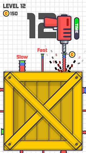 Tap tap drill - Android game screenshots.
