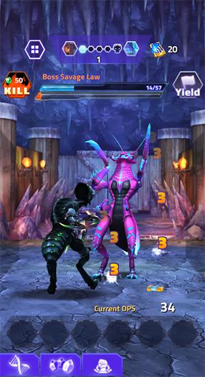 Gameplay of the Tap champions of su mon smash for Android phone or tablet.