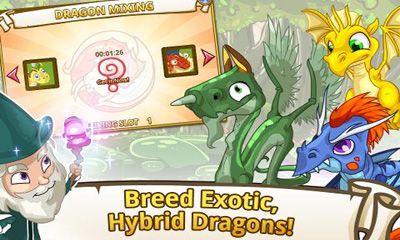 Gameplay of the Tap Dragon Park for Android phone or tablet.