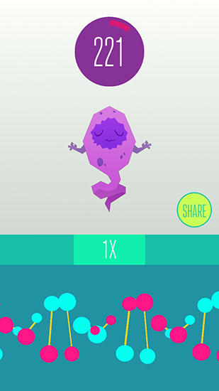 Gameplay of the Tap evolution: Game clicker for Android phone or tablet.