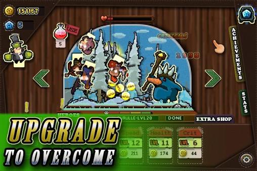 Gameplay of the Tap heroes for Android phone or tablet.