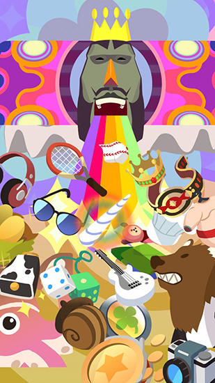 Gameplay of the Tap my katamari for Android phone or tablet.