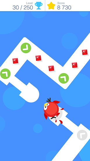 Gameplay of the Tap tap dash for Android phone or tablet.