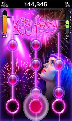 Gameplay of the Tap tap revenge 4 for Android phone or tablet.