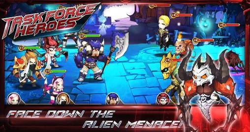 Gameplay of the Task force heroes for Android phone or tablet.