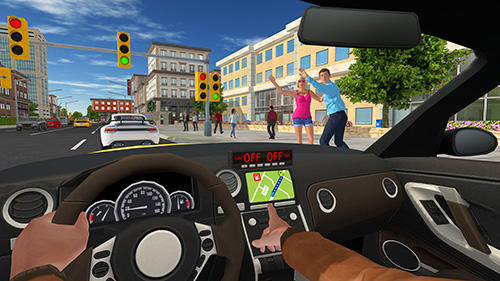 Taxi game 2 - Android game screenshots.