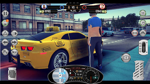Taxi: Revolution sim 2019. Amazing taxi sim 2017 v2 - Android game screenshots.