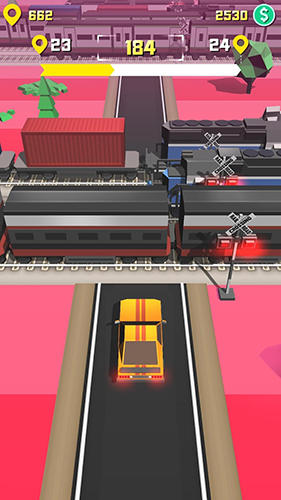 Taxi run - Android game screenshots.