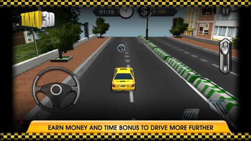 Gameplay of the Taxi 3D for Android phone or tablet.