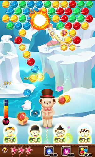 Teddy pop: Bubble shooter - Android game screenshots.