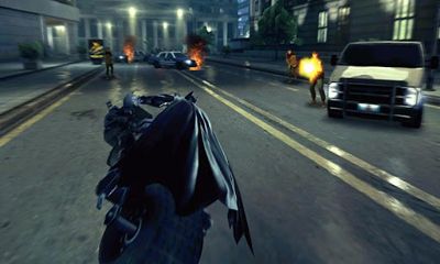 Gameplay of the The Dark Knight Rises for Android phone or tablet.