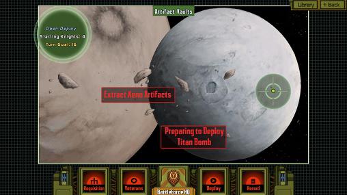 Gameplay of the Templar battleforce RPG for Android phone or tablet.