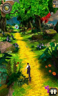 Gameplay of the Temple Run: Oz for Android phone or tablet.