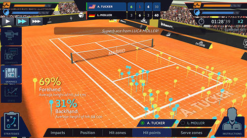 Tennis manager 2018 - Android game screenshots.