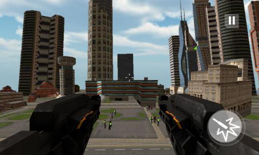 Gameplay of the Terminate: The robots for Android phone or tablet.