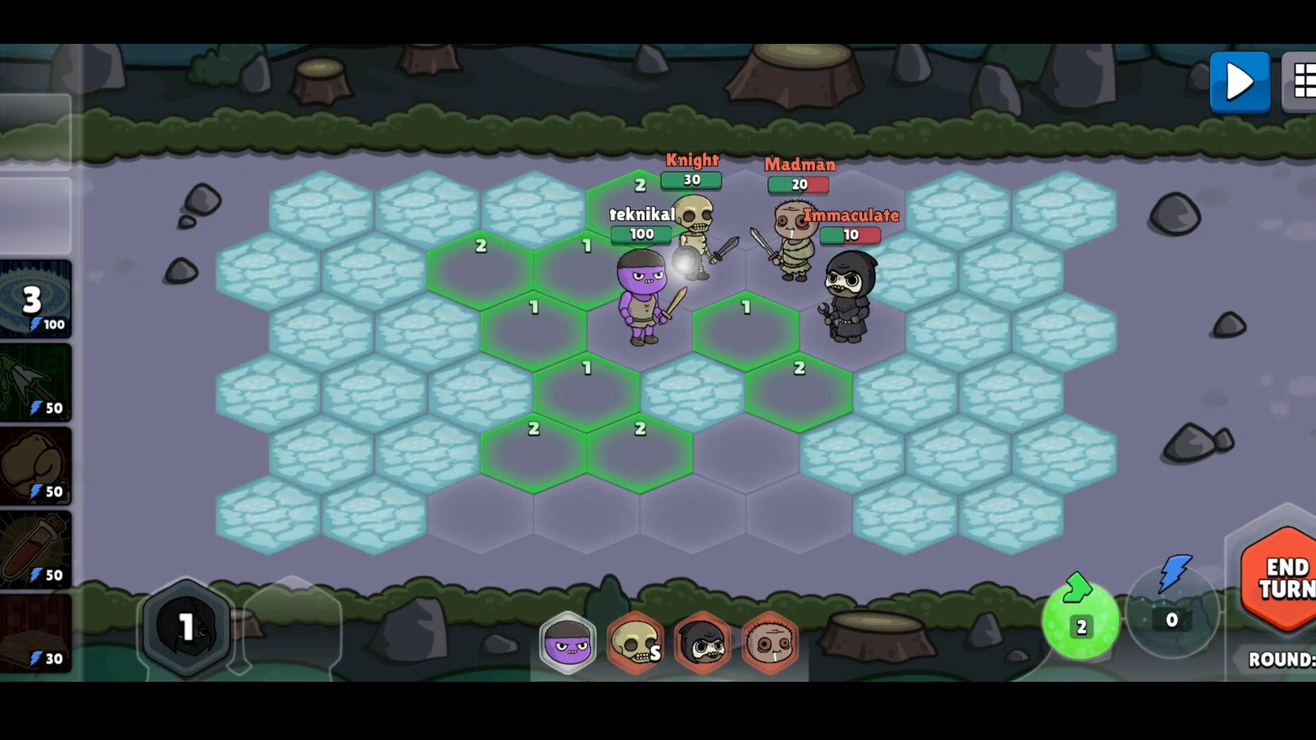 Terramorphers: Turn Based RPG - Android game screenshots.