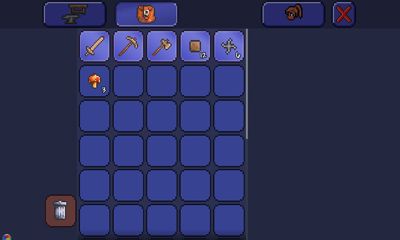 Gameplay of the Terraria v1.2.11 for Android phone or tablet.