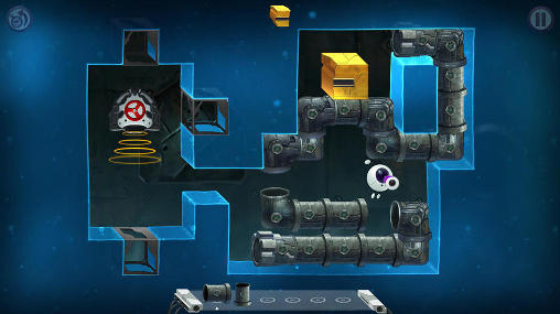 Gameplay of the Tetrobot and co. for Android phone or tablet.
