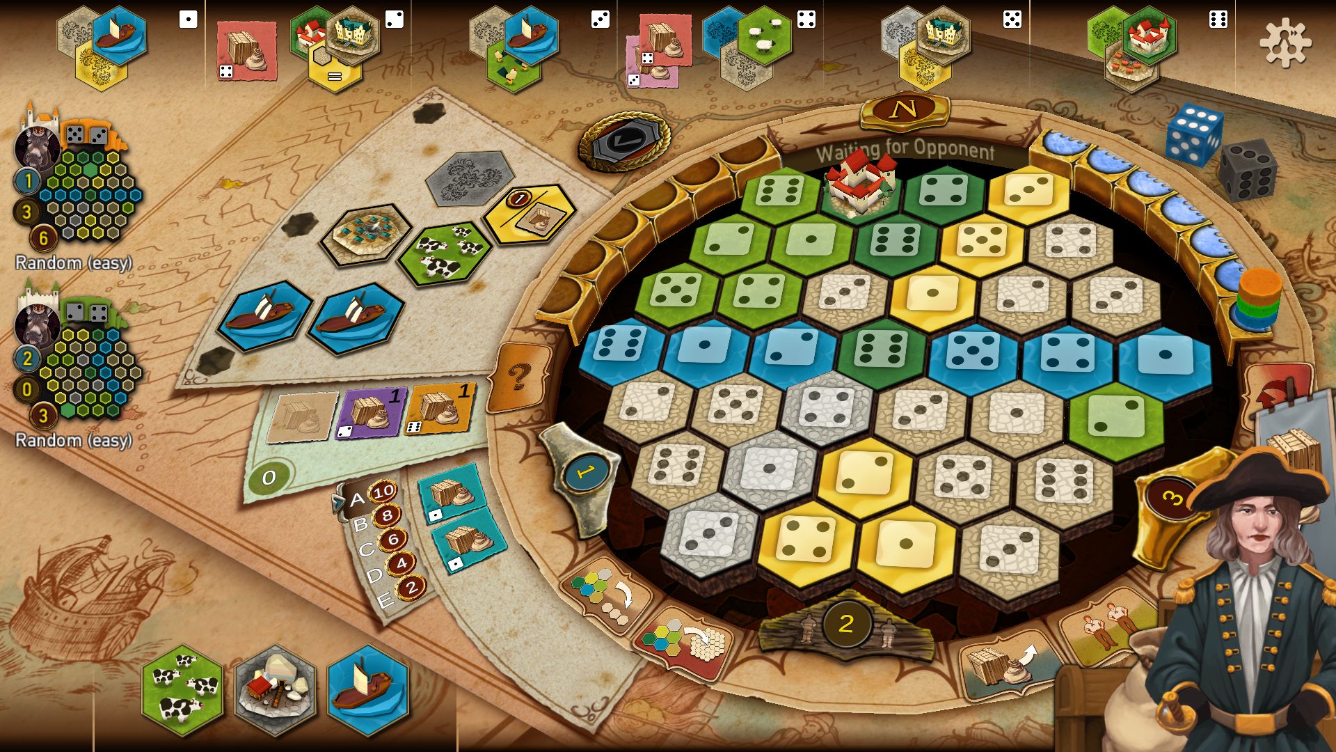 The Castles Of Burgundy - Android game screenshots.