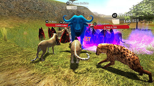 The cheetah: Online simulator - Android game screenshots.