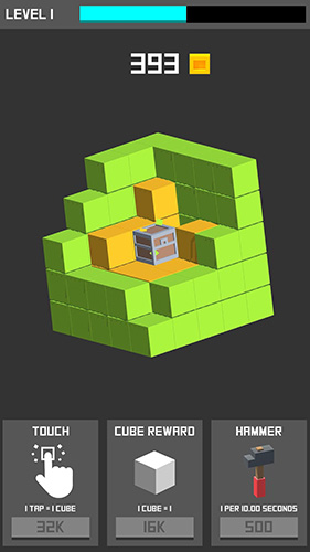 The cube by Voodoo - Android game screenshots.