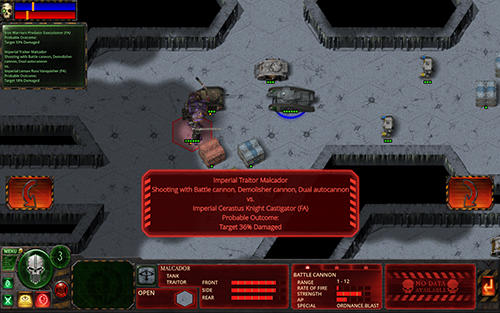 The Horus heresy: Battle of Tallarn - Android game screenshots.