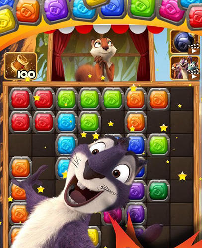 The nut job block puzzle - Android game screenshots.