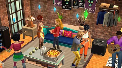 The sims: Mobile - Android game screenshots.