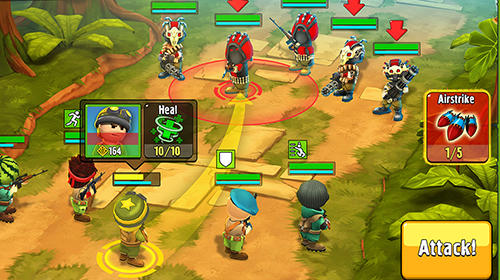 The troopers - Android game screenshots.