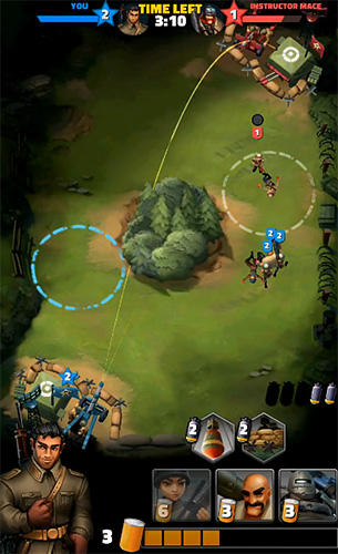 The warland - Android game screenshots.