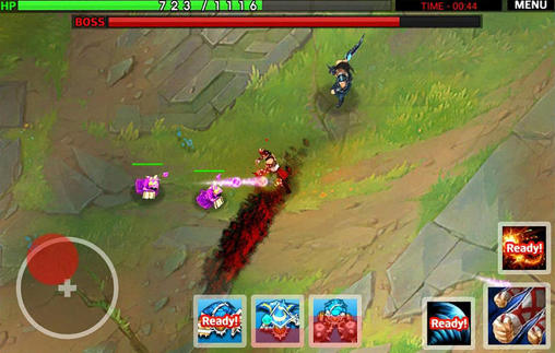 Gameplay of the The champion Lee Sin: Legend for Android phone or tablet.
