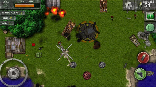 Gameplay of the The commando: A one man army. Full version for Android phone or tablet.