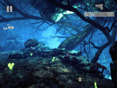 Gameplay of the The descent for Android phone or tablet.