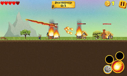 Gameplay of the The dragon revenge for Android phone or tablet.