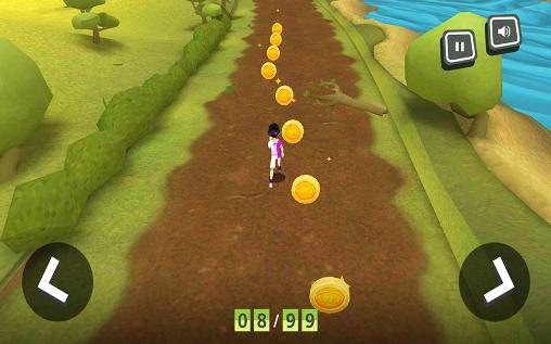 Gameplay of the The ekiden saga for Android phone or tablet.