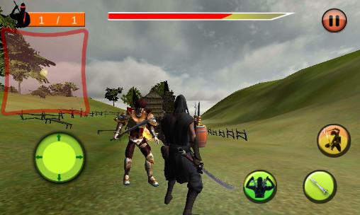 Gameplay of the The last ninja: Assassinator for Android phone or tablet.