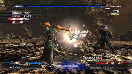 Gameplay of the The last remnant for Android phone or tablet.