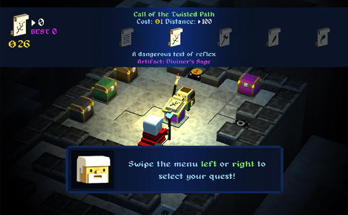 Gameplay of the The quest keeper for Android phone or tablet.