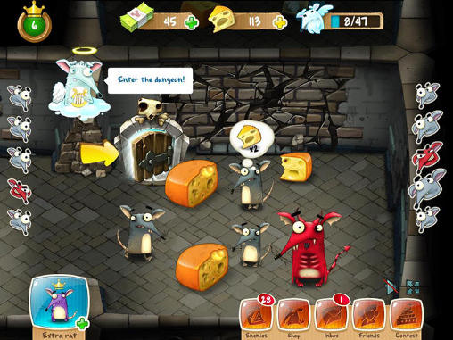 Gameplay of the The rats online for Android phone or tablet.
