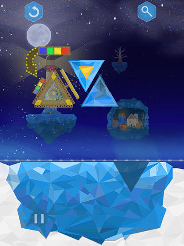 Gameplay of the The serene sky for Android phone or tablet.