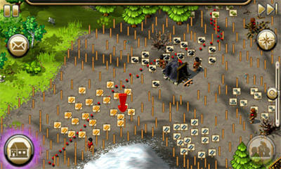 Gameplay of the The Settlers HD for Android phone or tablet.