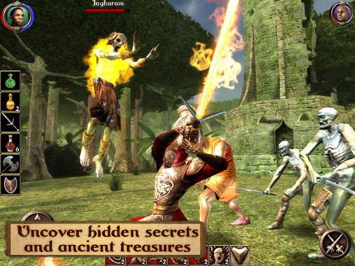 Gameplay of the The shadow sun for Android phone or tablet.